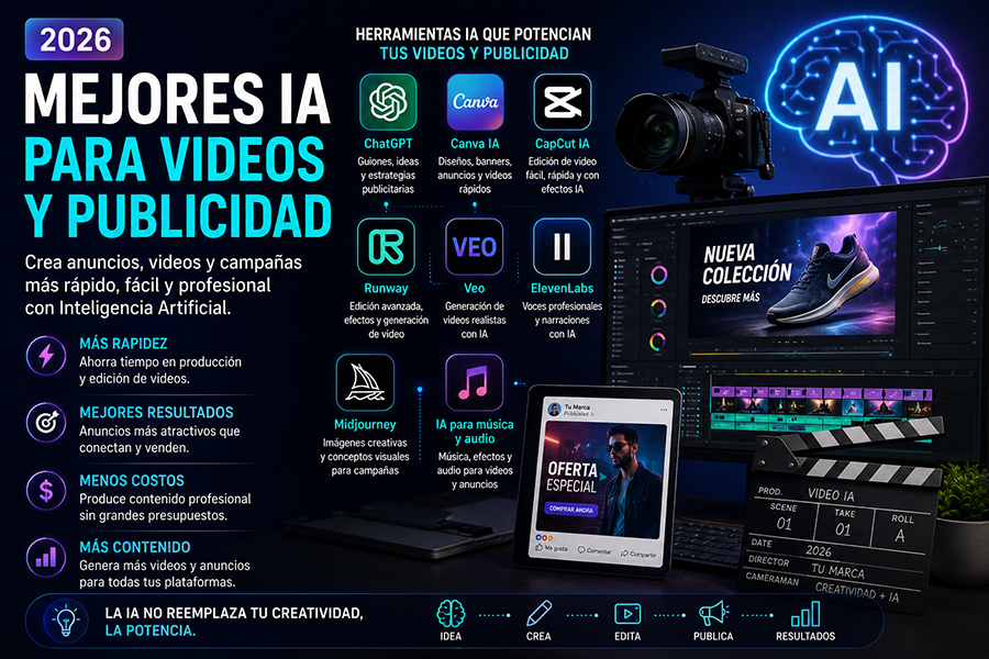 QUE IA USAR PARA HACER VIDEOS