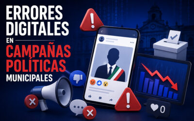 Errores digitales en campañas políticas municipales en 2026