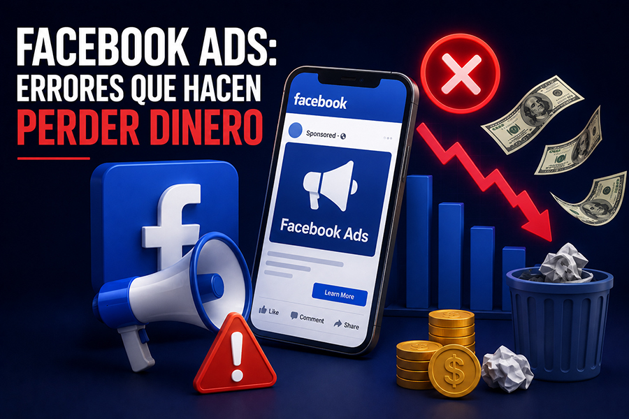 errores en facebook ads que te hacen perder dinero