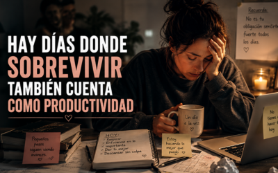 Hay días donde sobrevivir también cuenta como productividad