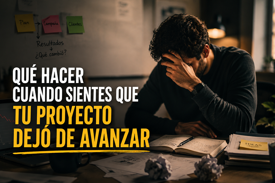 que hacer cuando tu proyecto no avanza